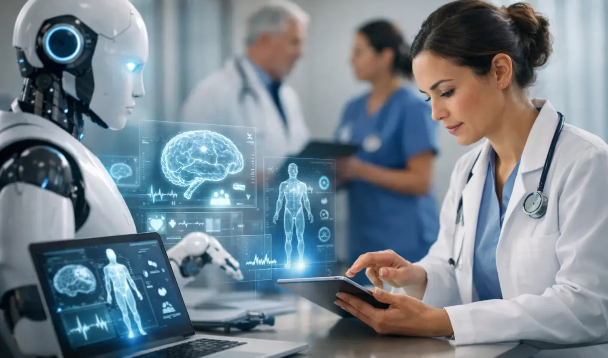 Tendencias IA en sector salud para 2026
