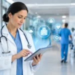 Hospital inteligente con decisiones que escalan